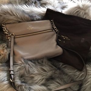 Kate Spade ♠️ crossbody bag in beige!